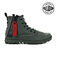 PALLADIUM PAMPA UNZIPPED拉鍊帆布靴-中性-墨綠 product thumbnail 2