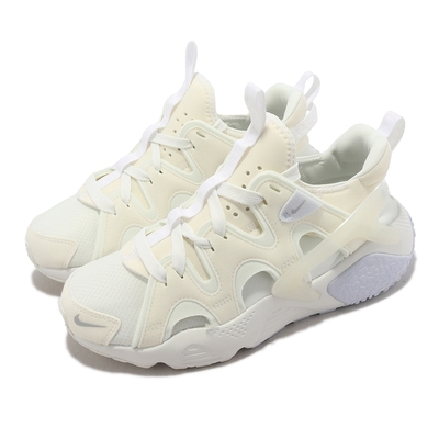 Nike 休閒鞋 Wmns Air Huarache CRAFT 女鞋 男鞋 奶油白 武士鞋 襪套式 DQ8031-102