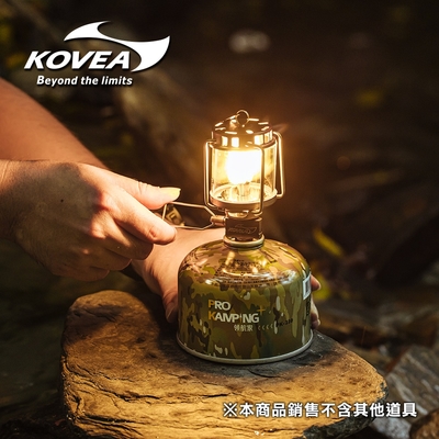 韓國KOVEA 鈦合金鈦瓦斯燈 KL-K805 (附收納盒 含燈芯) 戶外瓦斯露營燈 帳篷燈 野營燈 輕量便攜高山瓦斯燈 小型免插電氣氛燈