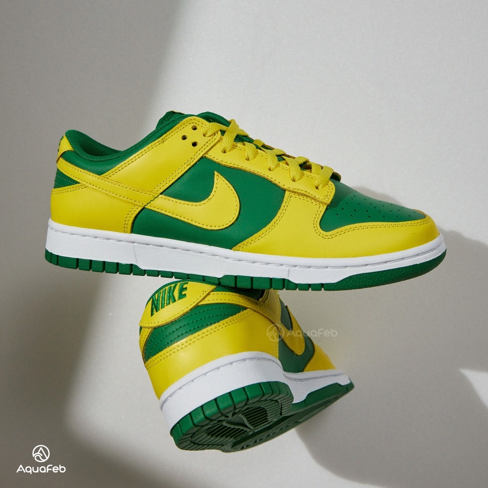 Nike Dunk Low Reverse Brazil 男鞋黃綠色巴西限定經典休閒鞋DV0833