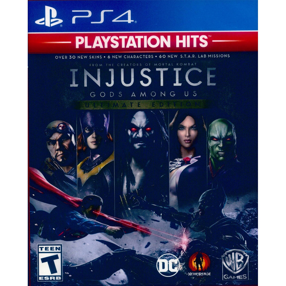 超級英雄：武力對決 終極版 INJUSTICE GODS AMONG US ULTIMATE EDITION - PS4 英文美版