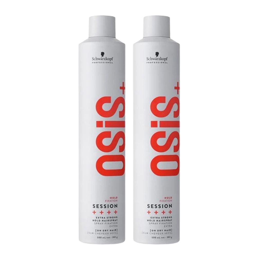 Schwarzkopf施華蔻 OSiS+黑炫風特強定型霧500mlx2入