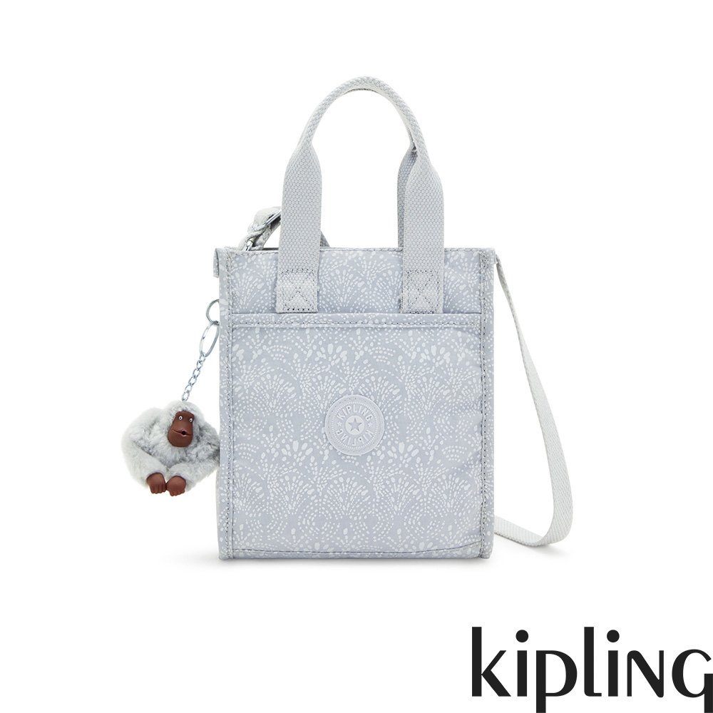 Kipling 冰晶霧灰印花手提斜背托特包-INARA S | 斜/肩背包 | Yahoo奇摩購物中心