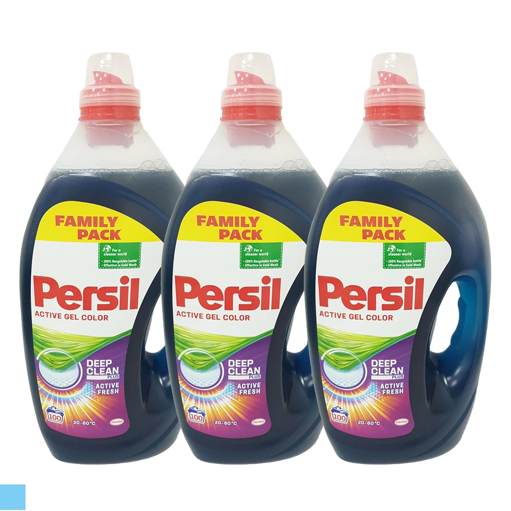 Persil 超濃縮洗衣精  5L 藍色 (增豔護色) 3入組 箱購