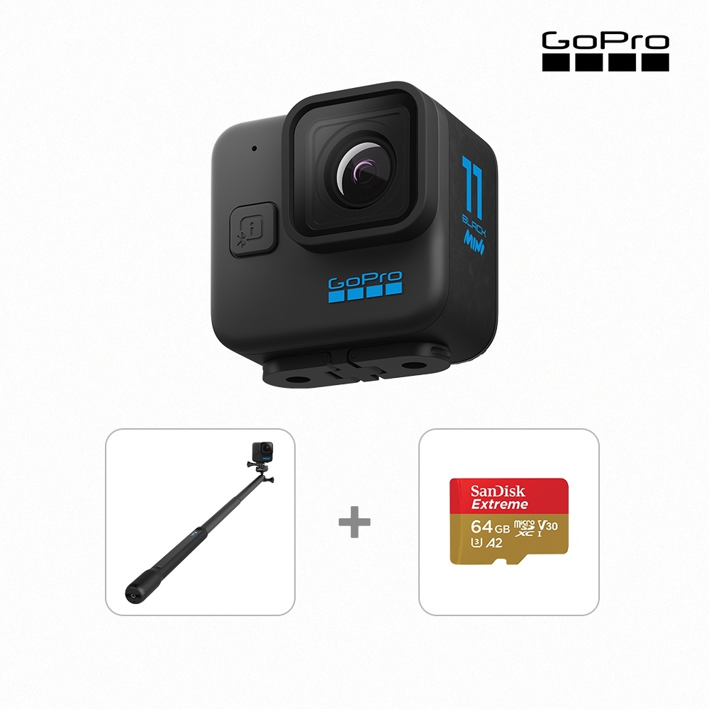 GoPro HERO11 Black Mini廣角自拍組| GoPro 運動攝影機| Yahoo奇摩購物中心