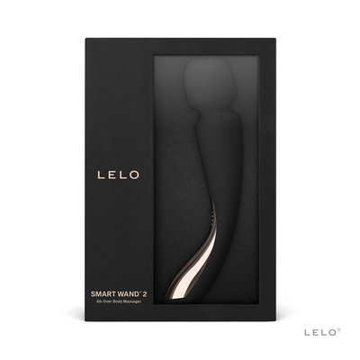 LELO SMART WAND 2 Medium 震動按摩棒（中號） 黑色