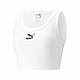 Puma 背心 Classics Crop Top Tank 女款 白 短版 合身 62025402 product thumbnail 1