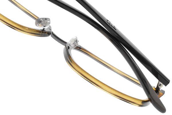 RAY BAN眼鏡 簡約百搭款/琥珀棕 #RB7148 2012