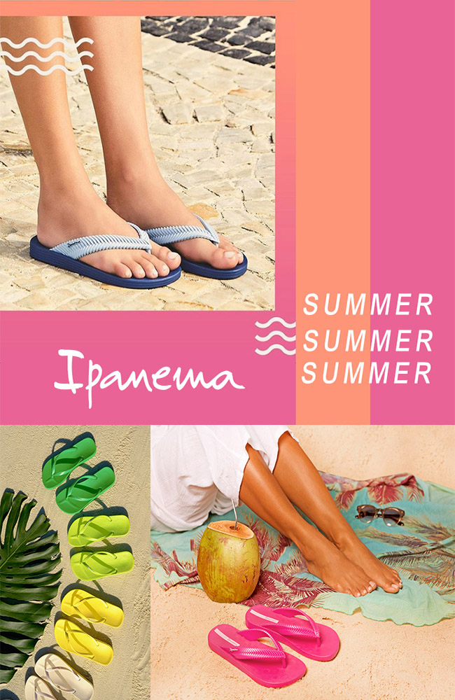 IPANEMA Slide系列 原色拖鞋-淺紫色