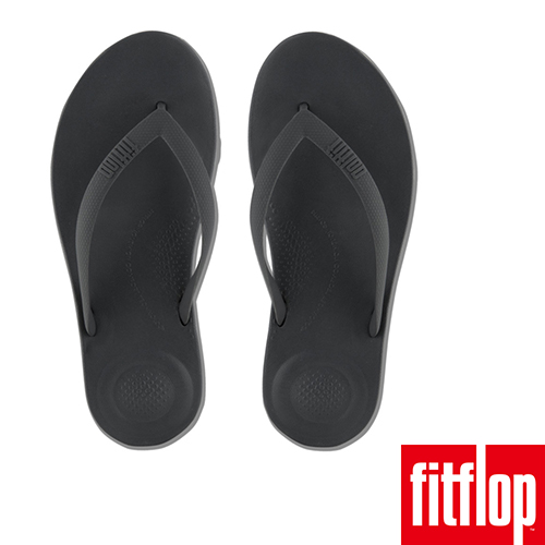 FitFlop IQUSHION FLIP FLOPS-炭灰