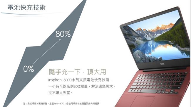 Dell Inspiron 5000 14吋筆電 (i7-8565U/8GB/1TB+12