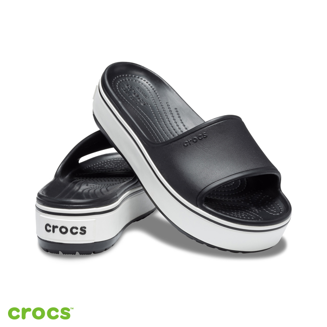 Crocs 卡駱馳 (中性鞋) 厚底卡駱班涼拖 205631-066