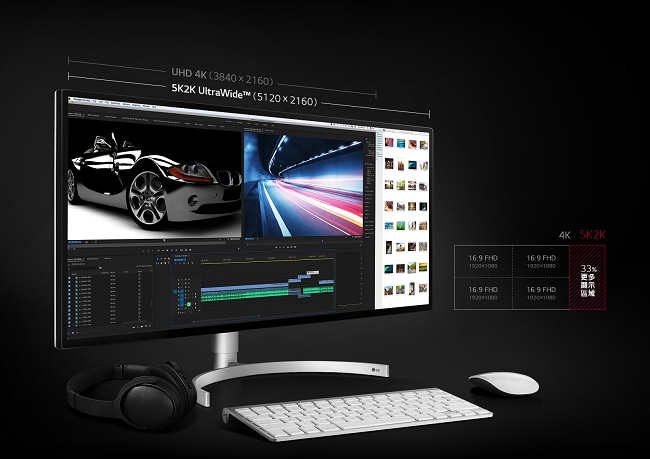 LG 34WK95U 34吋(21:9寬) 5K IPS液晶顯示器