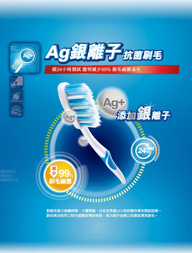 3M 8度角潔效抗菌牙刷-標準刷頭纖細尖柔毛(3入)