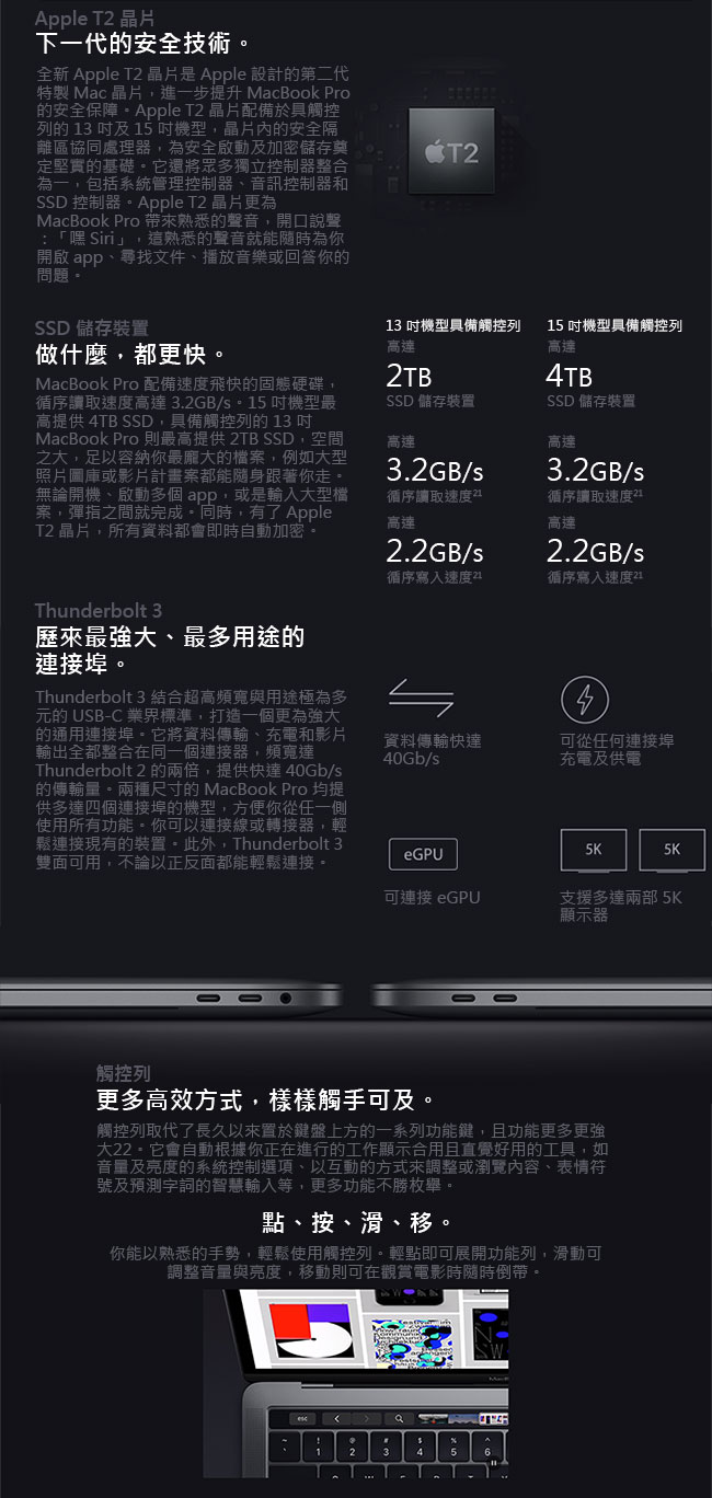 (好禮組)Apple MacBook Pro 13吋/i5 2.3GHz/8G/256G