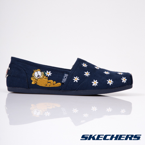 SKECHERS (女) 時尚休閒系列BOBS PLUSH - 32628NVY