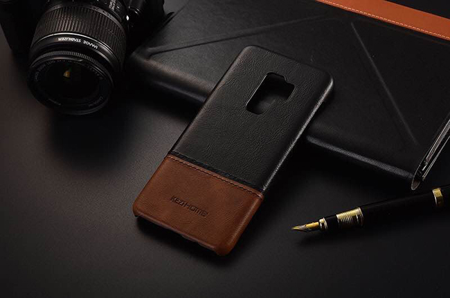 KEZiHOME 復古系列 Samsung S9 Plus 真皮背蓋手機殼