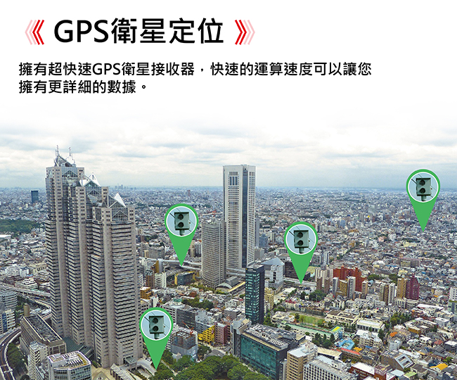 CARSCAM行車王 GP-02 連接式 三合一GPS/全頻測速器-急速配