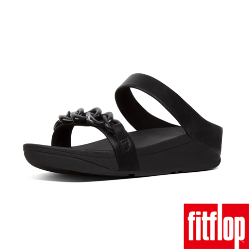 FitFlop FINO 雙帶涼鞋黑色