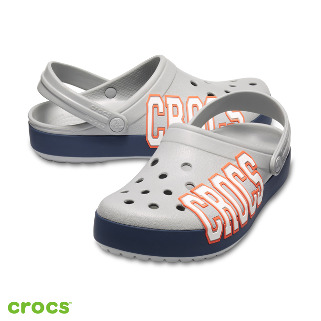 Crocs 卡駱馳 (中性鞋) 經典logo卡駱班 205568-01U