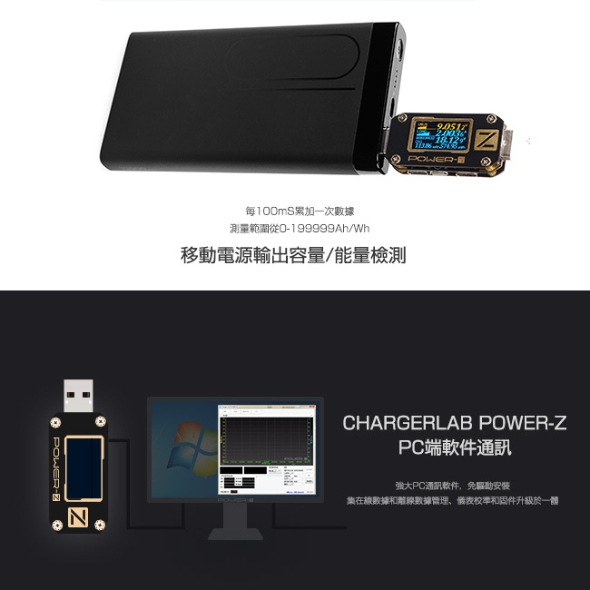 POWER-Z USB PD高精度測試儀(KM001 PRO)