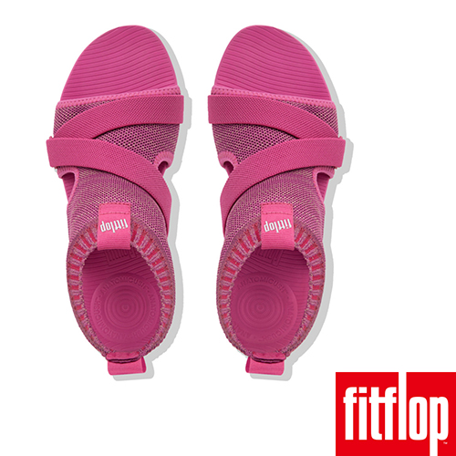 FitFlop UBERKNIT針織涼鞋紫櫻紅