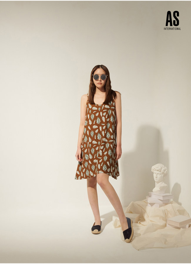 休閒鞋 AS 晶鑽羊皮草編厚底休閒鞋－藍