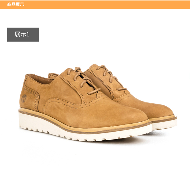 Timberland 女款小麥黃磨砂革Ellis Street休閒鞋