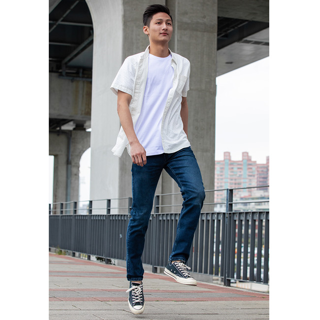 Levis 男款 上寬下窄 502 Taper牛仔長褲