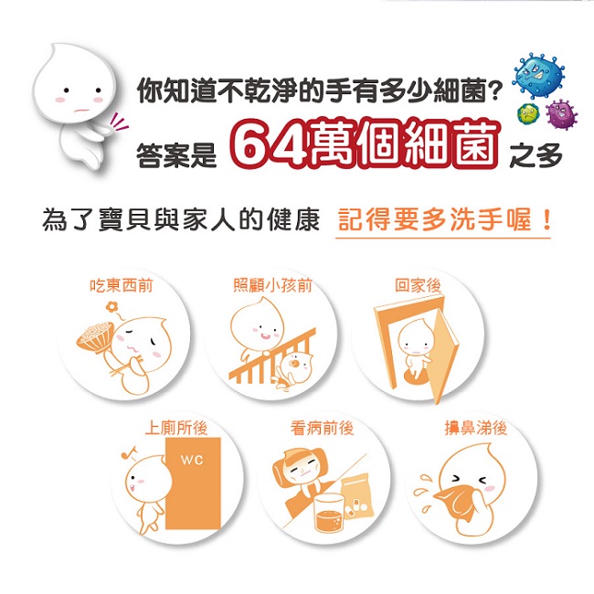 美琪 抗菌洗手慕斯補充瓶 500ml