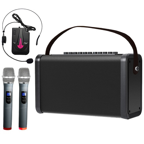大聲公優聲型手提無線式多功能行動音箱/喇叭