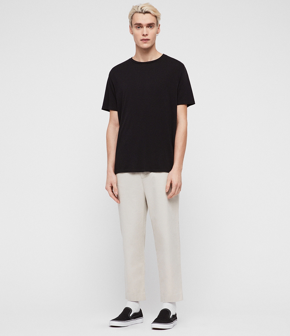 ALLSAINTS MURO CHINO 修素面純棉修身長褲