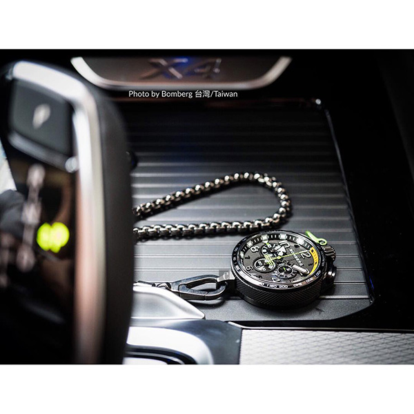 Bomberg炸彈錶 Bolt-68 Racing 賽車計時碼表-45mm