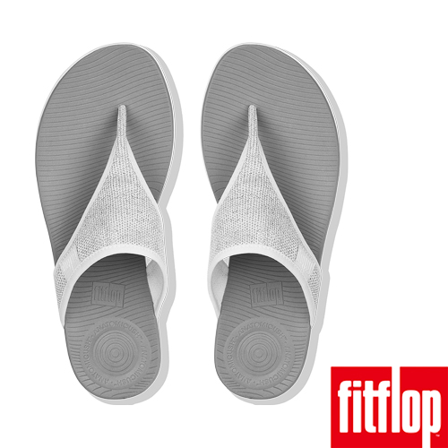 FitFlop UBERKNIT 夾腳拖白色