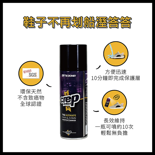 [團購_4入組]Crep Protect-奈米科技抗污防水噴霧(史上最強防水噴霧)