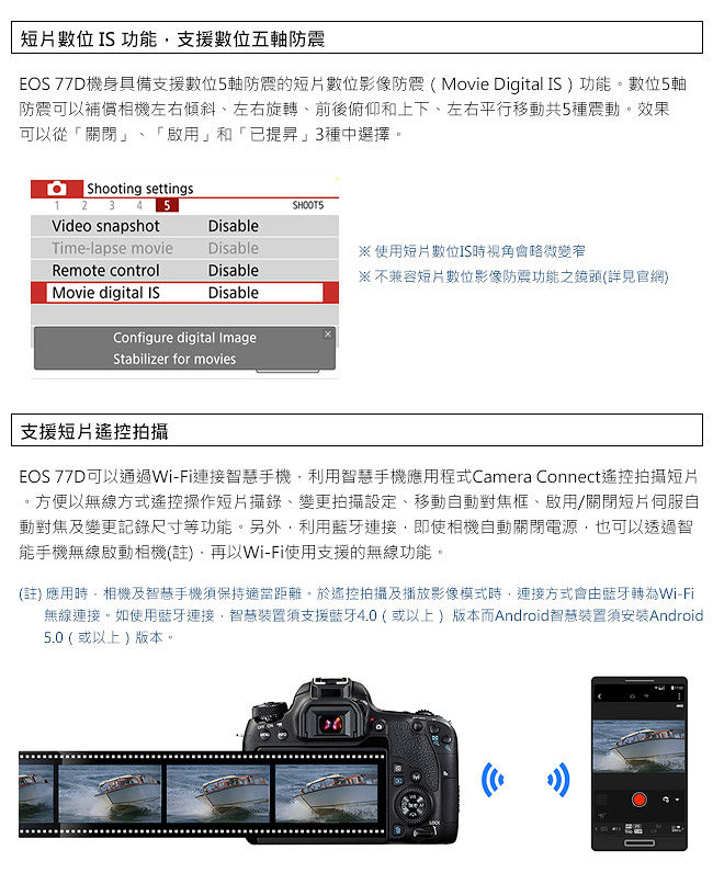 Canon EOS 77D 18-135mm IS USM (公司貨)