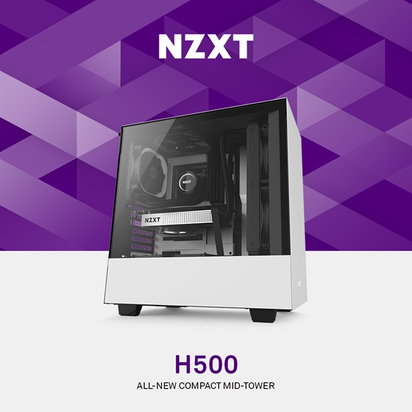 【NZXT恩傑】H500 中塔型電腦機殼-黑紅色