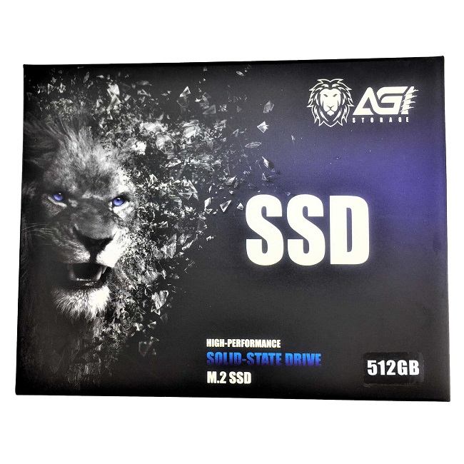 AGI 亞奇雷 512GB PCIe SSD 固態硬碟