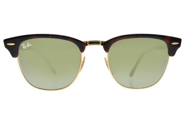 RAY BAN雷朋水銀太陽眼鏡 經典眉框款/琥珀棕#RB3016 9909J