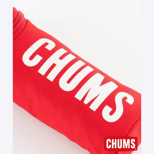 CHUMS 日本 Eco 圓筒收納袋筆袋 紅