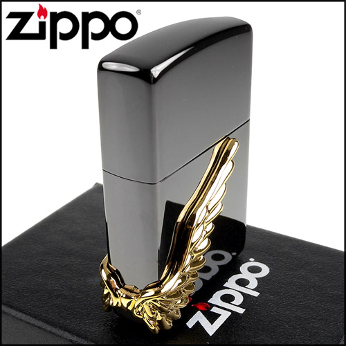 ZIPPO 日系~The Angels Wings-立體天使之翼3面連續加工