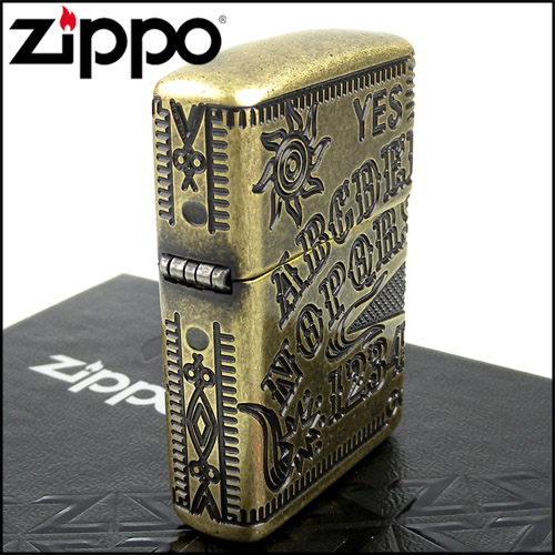 ZIPPO 美系~Ouija Board-通靈板圖案設計