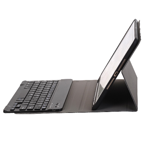 2018iPad/Pro9.7/Air專用筆槽型二代分離式藍牙鍵盤/皮套