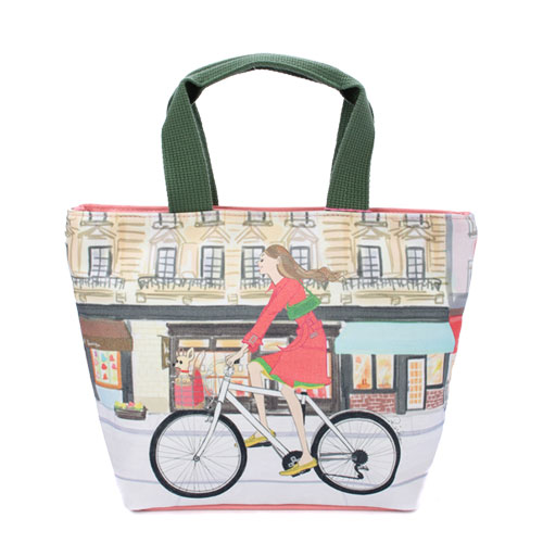 Reiko Aoki青木禮子 都市漫步 彩繪托特包