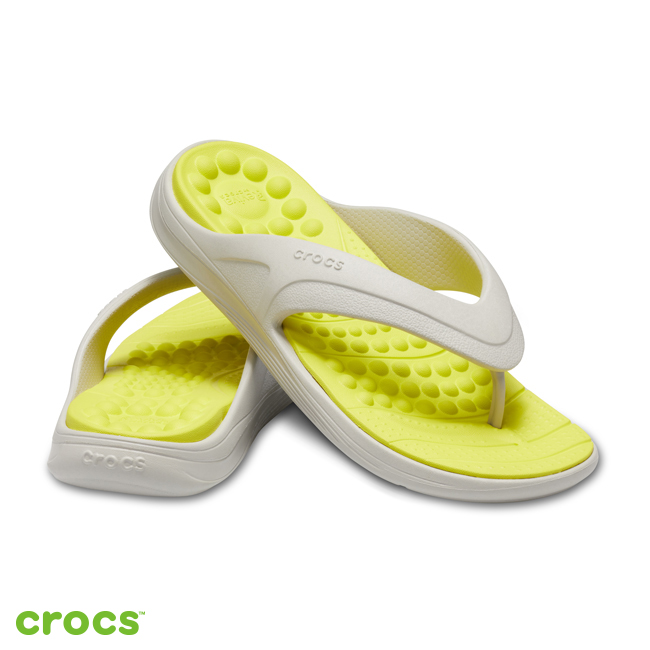 Crocs 卡駱馳 (中性鞋) Reviva 人字拖 205545-1CC