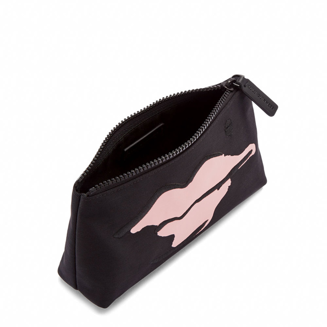 LULU GUINNESS T-SEAM 化妝包 (BEAUTY SPOT粉)