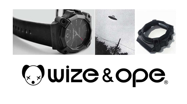 Wize&Ope重裝野戰造型錶-紅/40mm