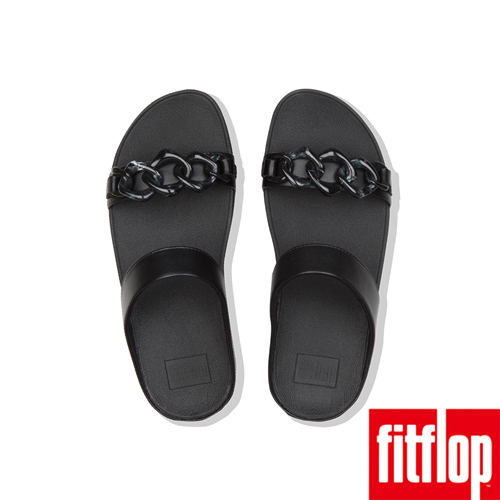 FitFlop FINO 雙帶涼鞋黑色