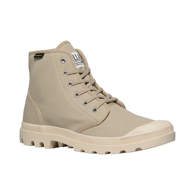 Palladium Pampa Hi ORIGINALE男鞋-卡其