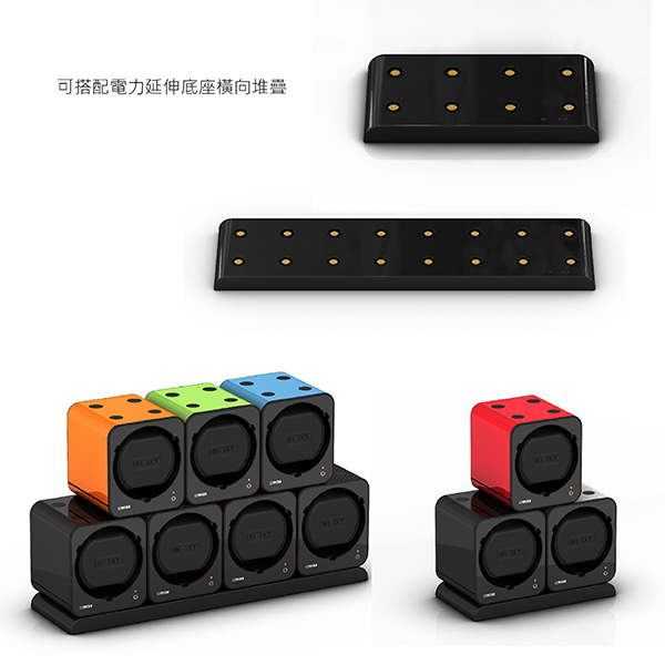 BOXY自動錶機械錶上鍊盒 Fancy Brick-不含變壓器 winder動力儲存盒